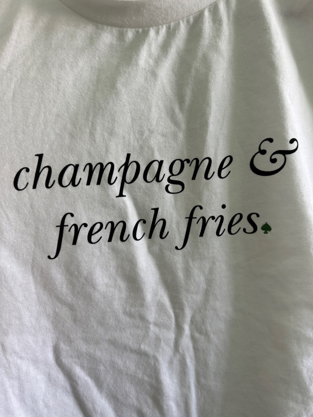 kate spade White Crewneck Tee - Picture 3 of 8